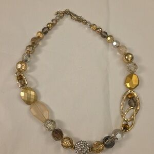 Vintage Multi Bead Geometric Necklace